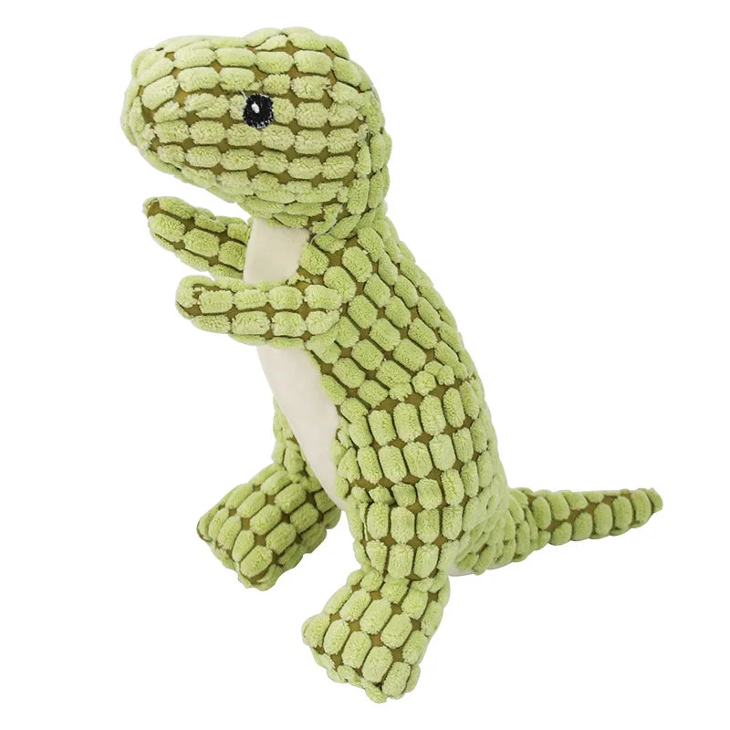 Dinosaur Chew Toy – Stuffed Vocal Dog & Cat Toy
