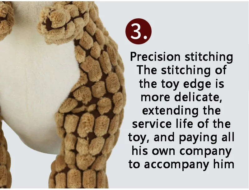 Dinosaur Chew Toy – Stuffed Vocal Dog & Cat Toy