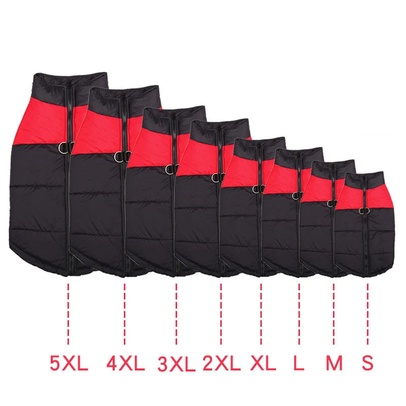 Winter Dog Coat – Waterproof Warm Jacket for Pets