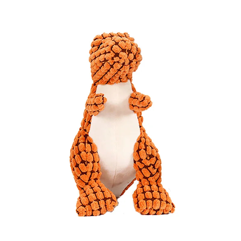 Dinosaur Chew Toy – Stuffed Vocal Dog & Cat Toy