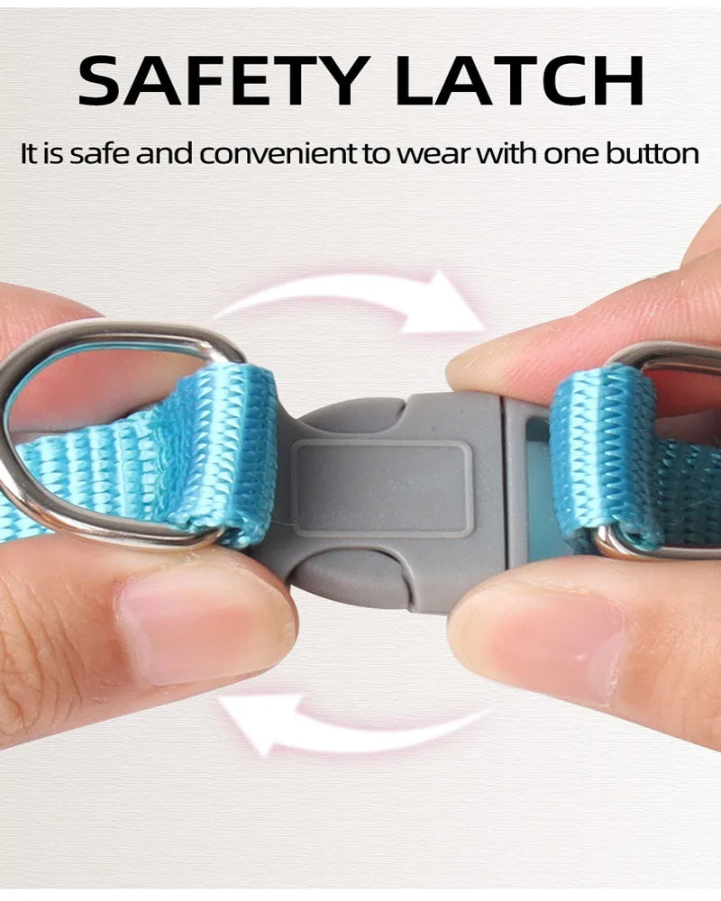 Reflective Dog Harness & Leash Set – Small & Medium Pets