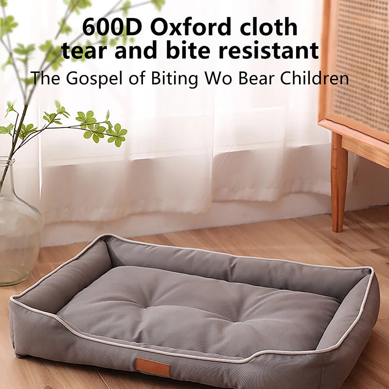 Waterproof Dog Bed – 600D Oxford Bite-Resistant Pet Mat