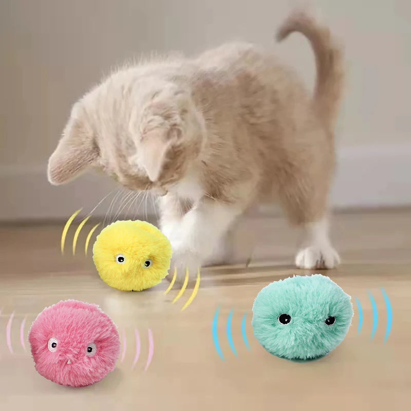 Smart Squeak Cat Toy Ball