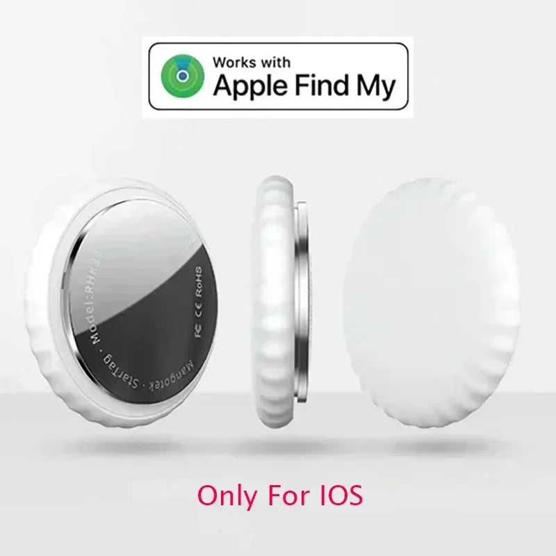 Anti-Lost Cat Collar – Airtag GPS Tracker Case with Bell