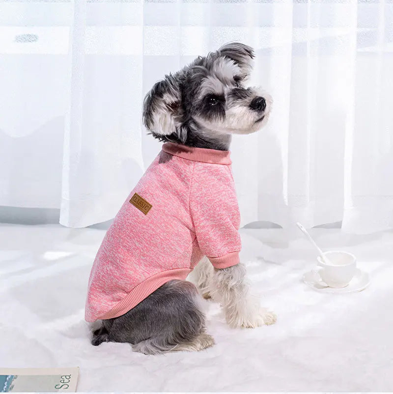 Winter Dog Coat – Warm Sweatshirt for Small Dogs