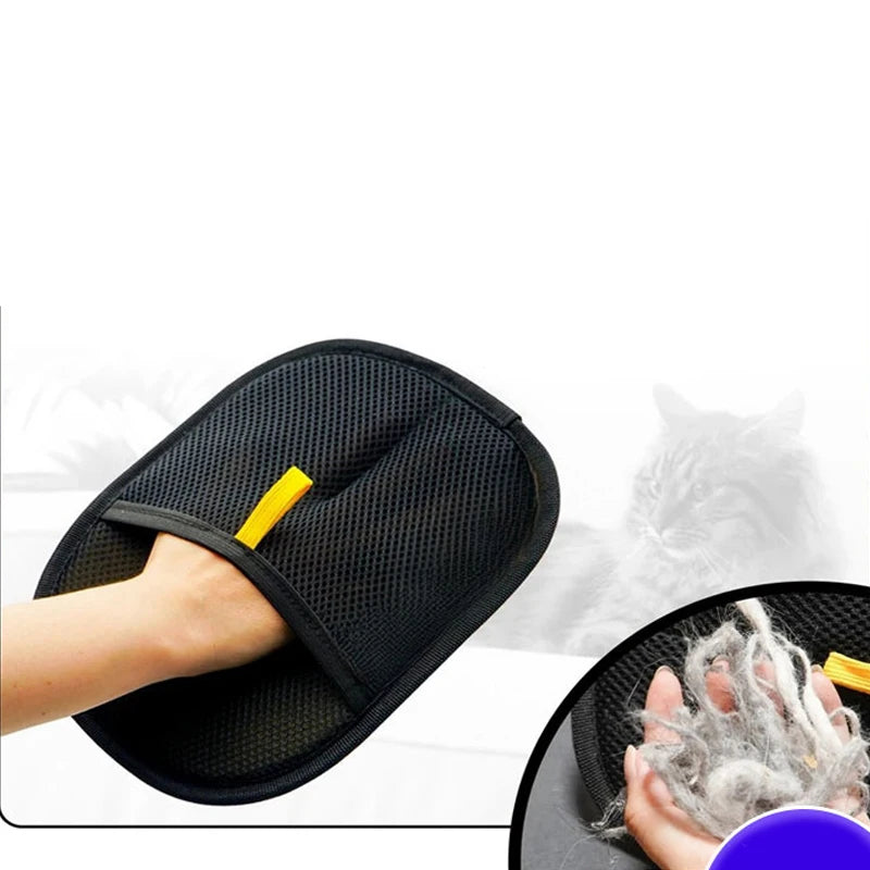 Double-Sided Grooming Glove – Pet Hair Remover for Dogs