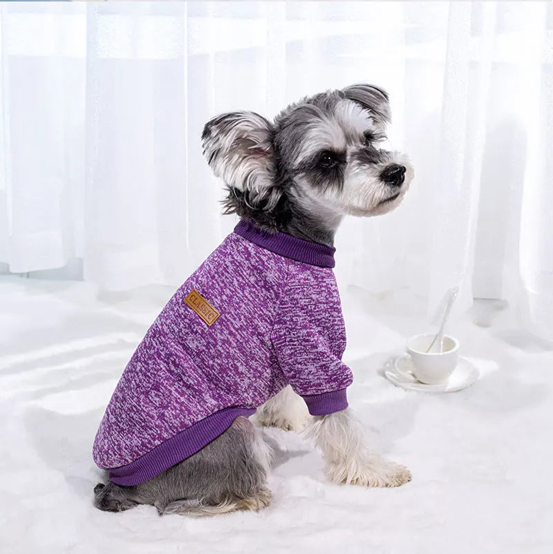 Winter Dog Coat – Warm Sweatshirt for Small Dogs