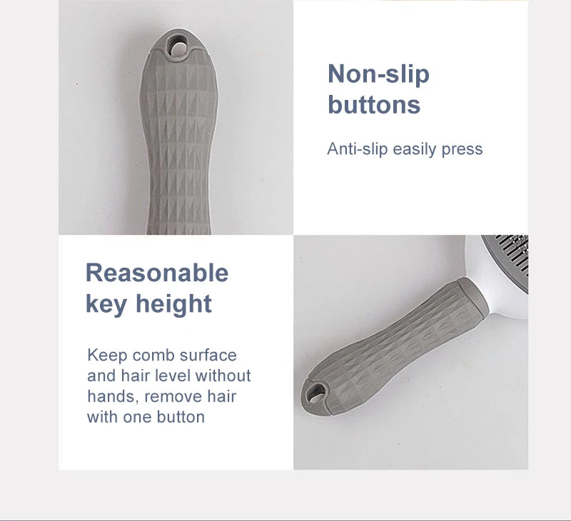 Dog Hair Remover Brush – Cat & Dog Grooming Comb