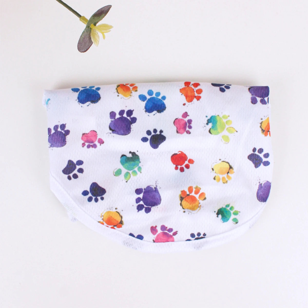 Footprint Print Dog Vest – Summer Breathable T-Shirt