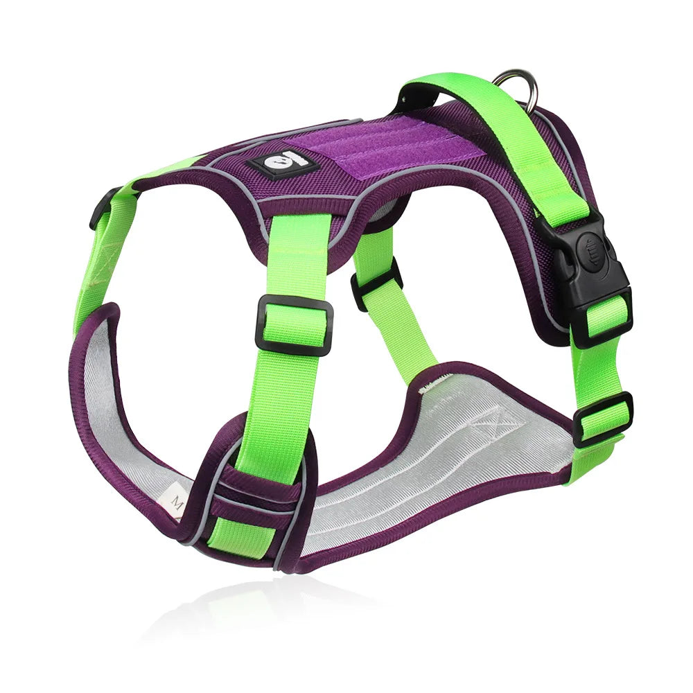 Reflective Tactical Dog Harness – Medium & Large Dogs