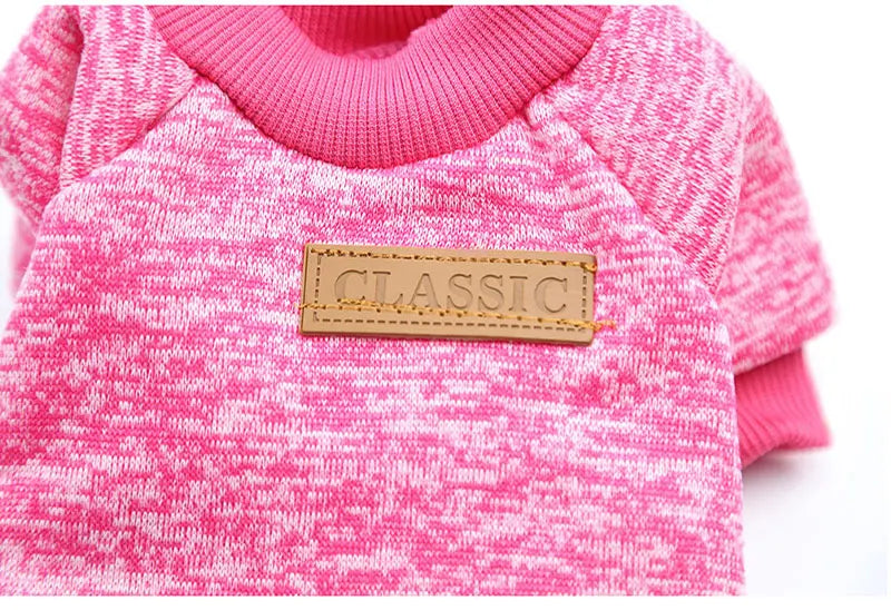 Winter Dog Coat – Warm Sweatshirt for Small Dogs