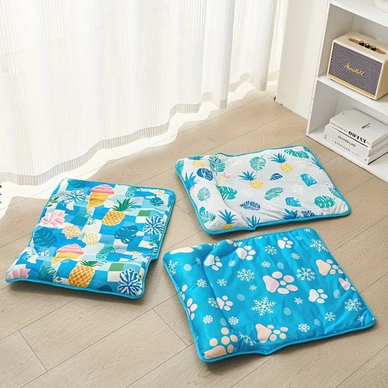 LETVIA Cooling Pet Mat – Breathable Summer Dog & Cat Bed
