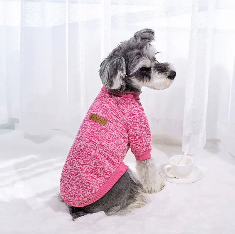 Winter Dog Coat – Warm Sweatshirt for Small Dogs