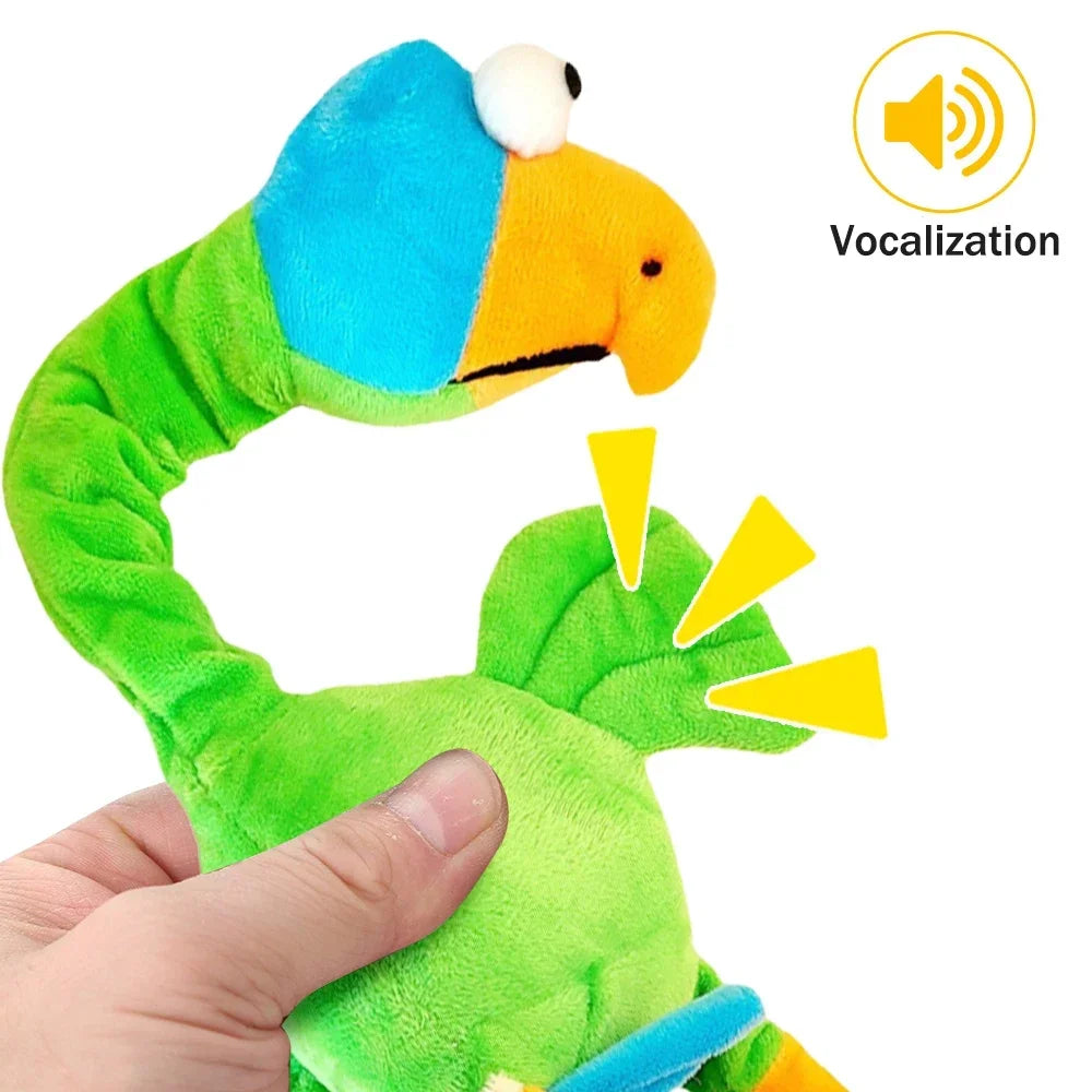 Squeaky Chicken Dog Toy – Bite-Resistant Interactive Chew