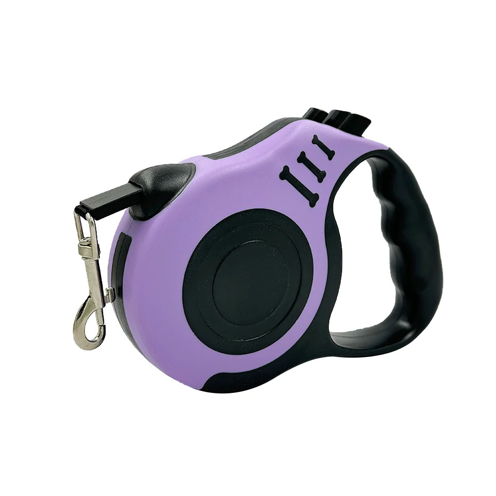Retractable Dog & Cat Leash – 3m/5m Nylon Lead