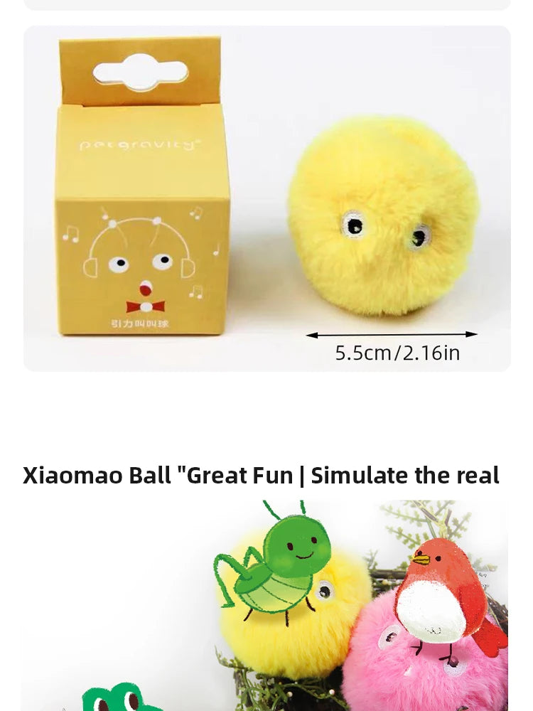 Smart Squeak Cat Toy Ball