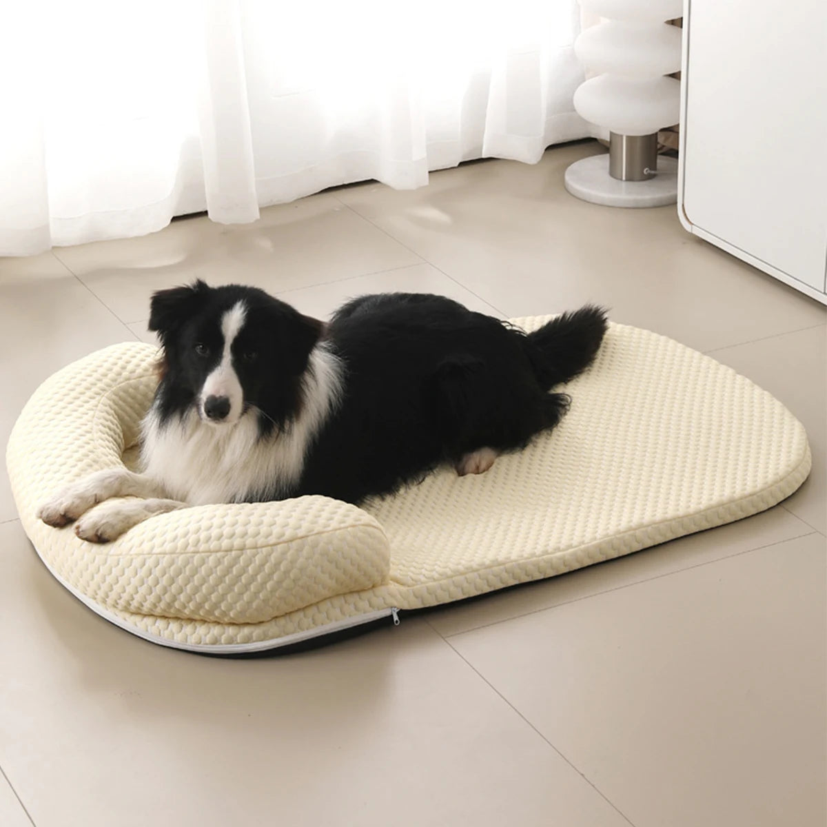 Breathable Cooling Dog & Cat Bed – Ice Silk Summer Cushion