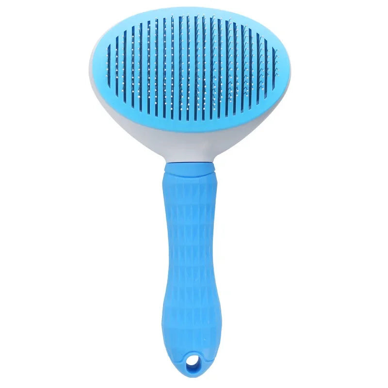 Stainless Steel Pet Brush – Dog & Cat Grooming Comb