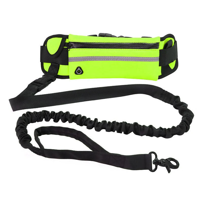 Hands-Free Dog Leash – Reflective Running & Walking Belt