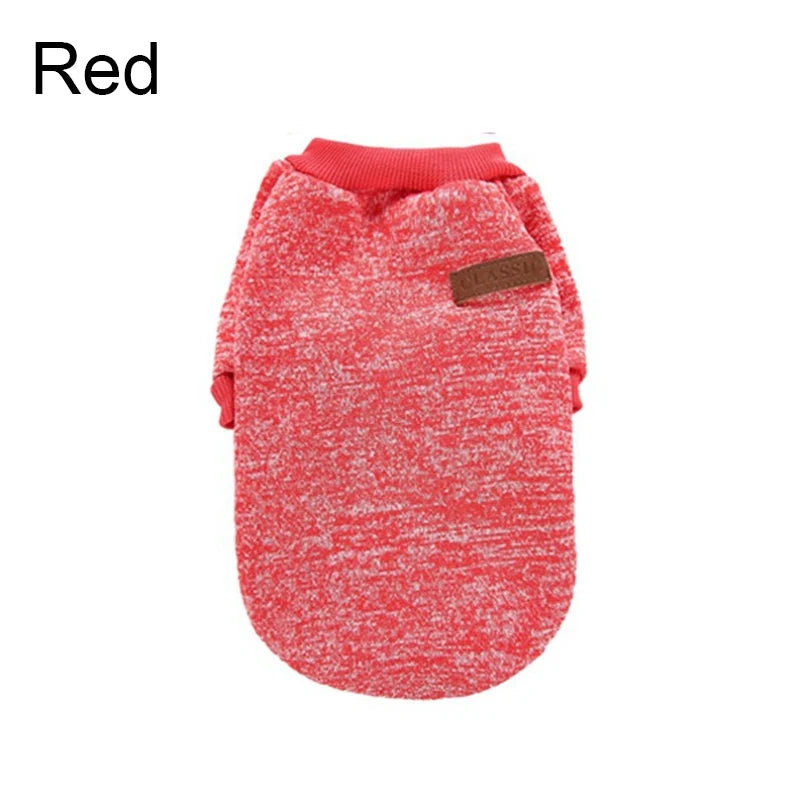 Winter Dog Coat – Warm Sweatshirt for Small Dogs