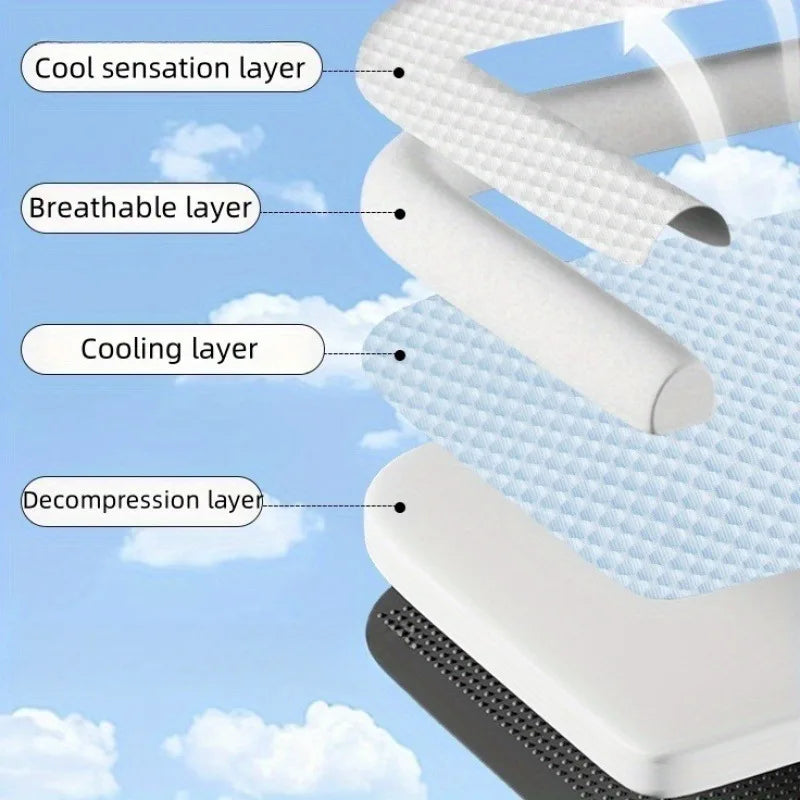 LETVIA Cooling Dog & Cat Bed – Removable Washable Pet Bed