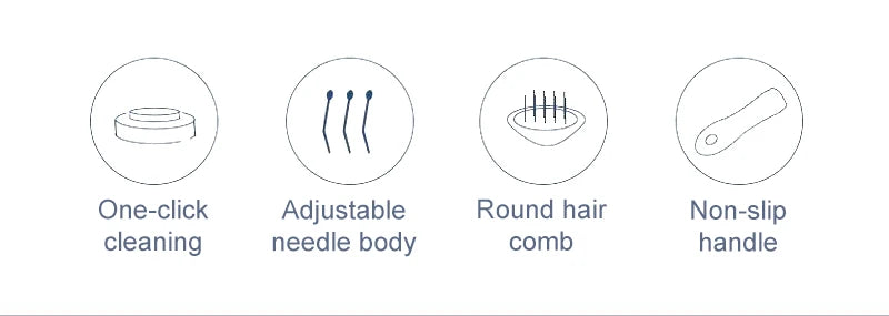 Dog Hair Remover Brush – Cat & Dog Grooming Comb