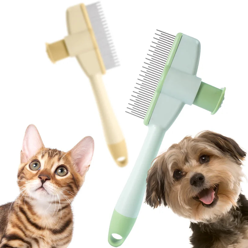 Cat Grooming Massage Brush – Professional Hair Removal Comb