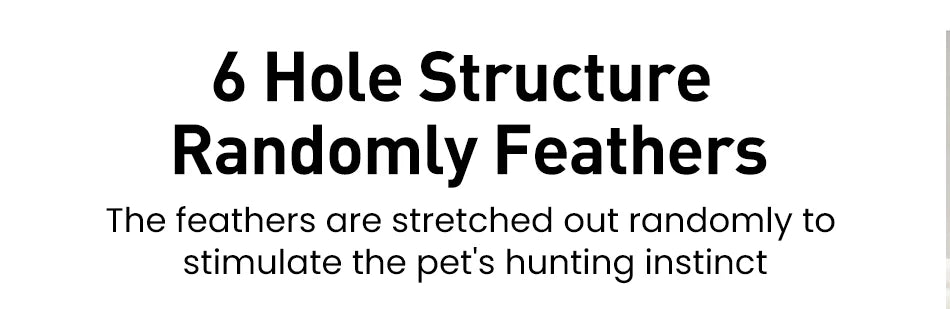 ROJECO 2-in-1 Smart Cat Toy – Automatic Feather Ball