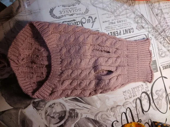 Knitted Dog & Cat Sweater