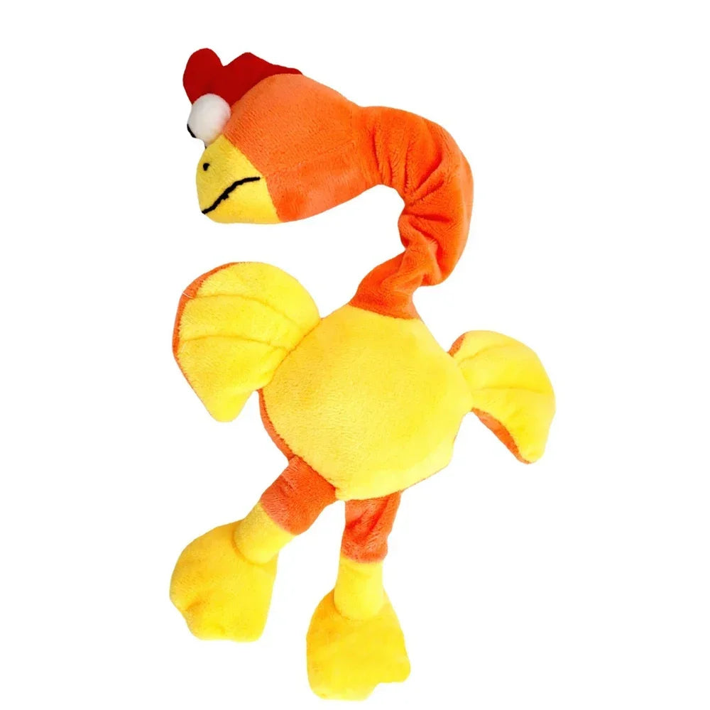 Squeaky Chicken Dog Toy – Bite-Resistant Interactive Chew