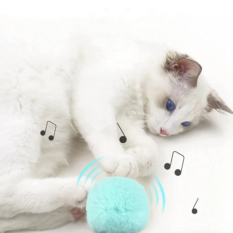 Smart Squeak Cat Toy Ball