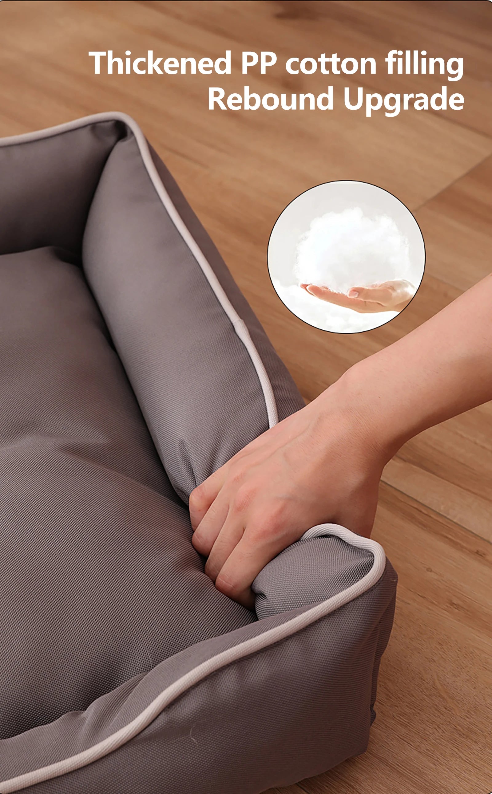 Waterproof Dog Bed – 600D Oxford Bite-Resistant Pet Mat