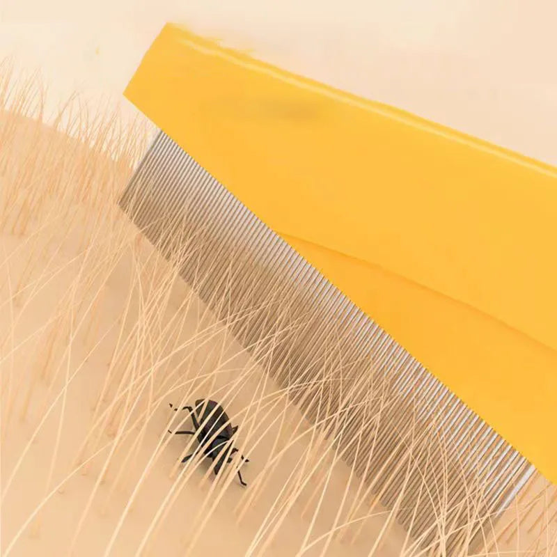 Stainless Steel Pet Flea Comb – Cat & Dog Hair Grooming