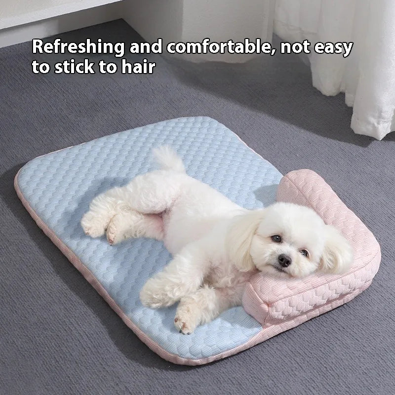 LETVIA Large Dog & Cat Cooling Mat – Monster Eye Design