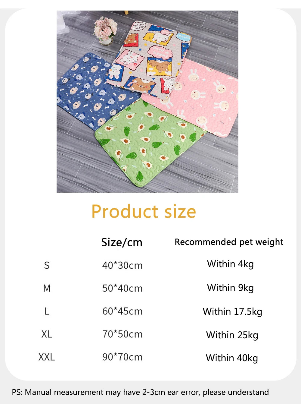 Moisture-Proof Pet Cooling Mat – Dog & Cat Sofa Cushion