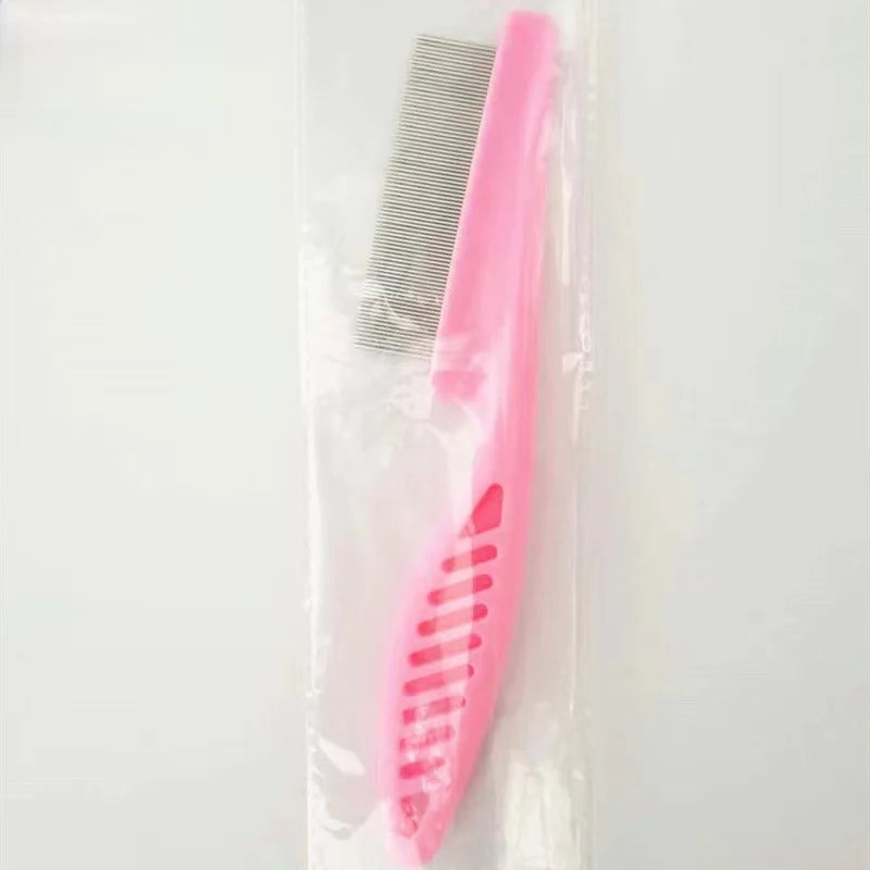 Stainless Steel Pet Flea Comb – Cat & Dog Hair Grooming