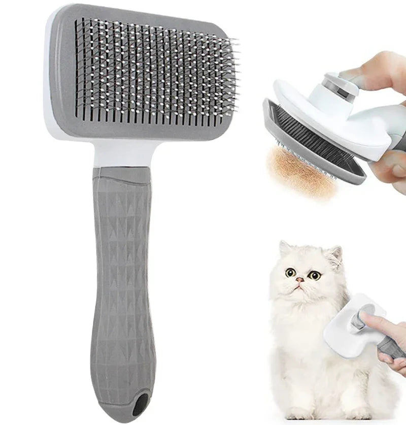 Dog Hair Remover Brush – Cat & Dog Grooming Comb
