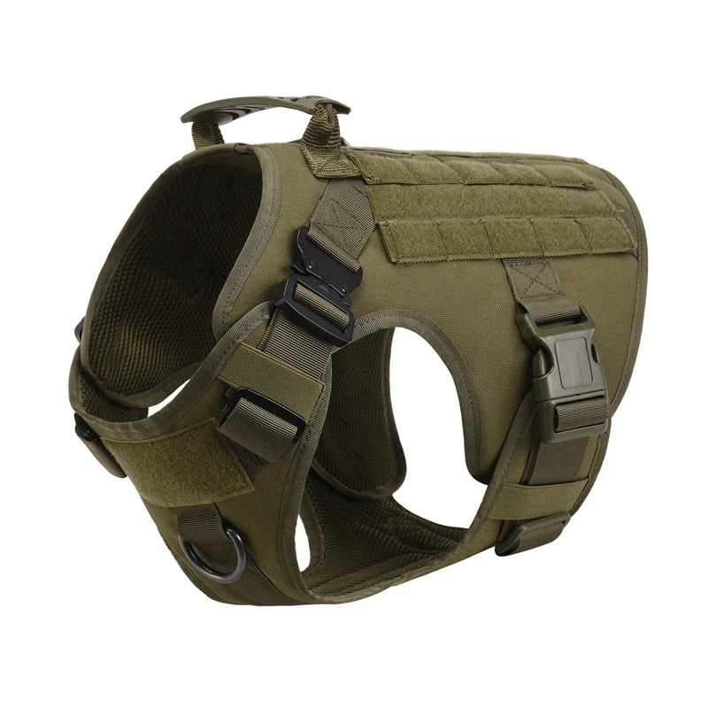 Tactical Dog Harness & Leash Set