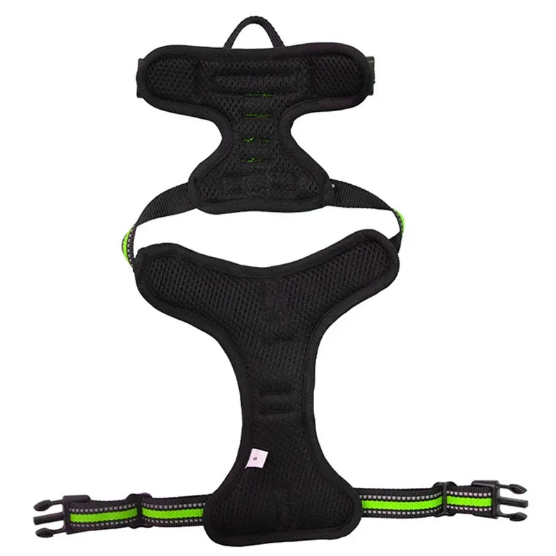 Adjustable Reflective Dog Harness – Soft No-Pull Vest