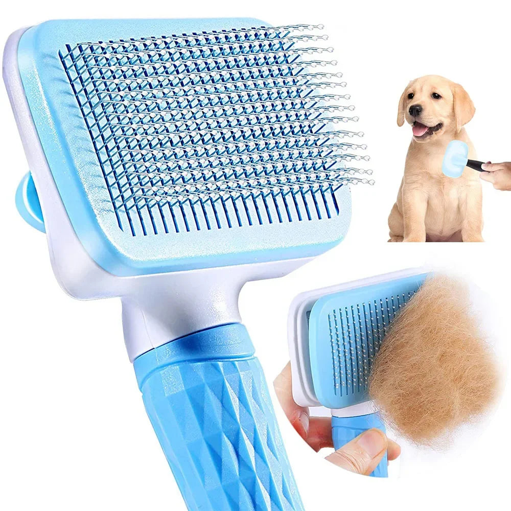 Dog Hair Remover Brush – Cat & Dog Grooming Comb