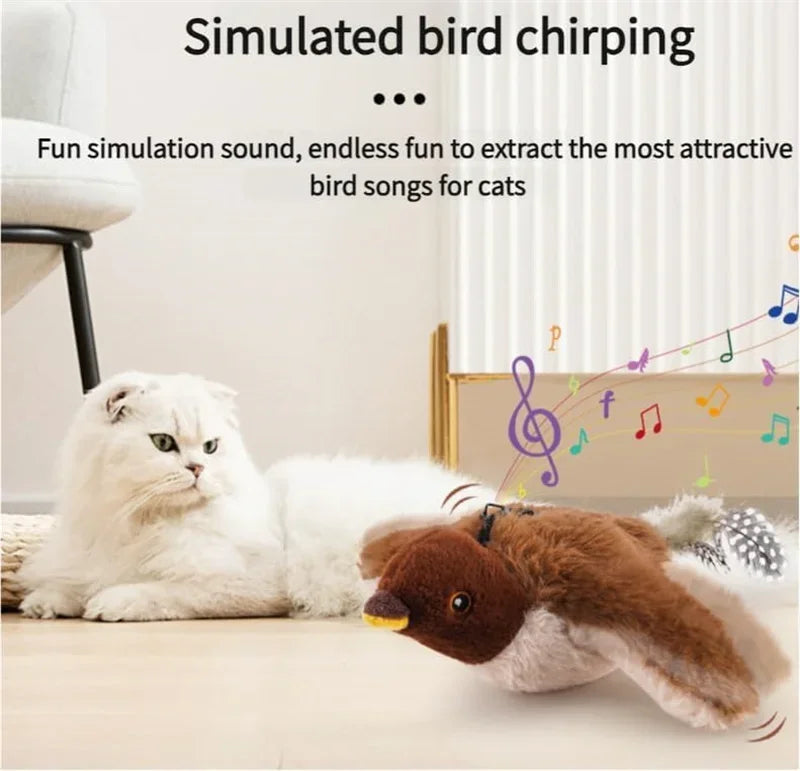 Interactive Catnip Toy – USB Rechargeable Electric Plush