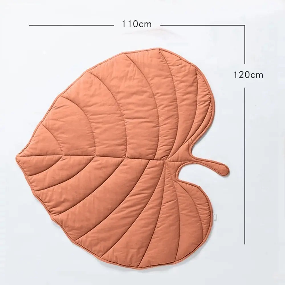 Leaf-Shaped Dog & Cat Cooling Mat – Breathable Summer Pad