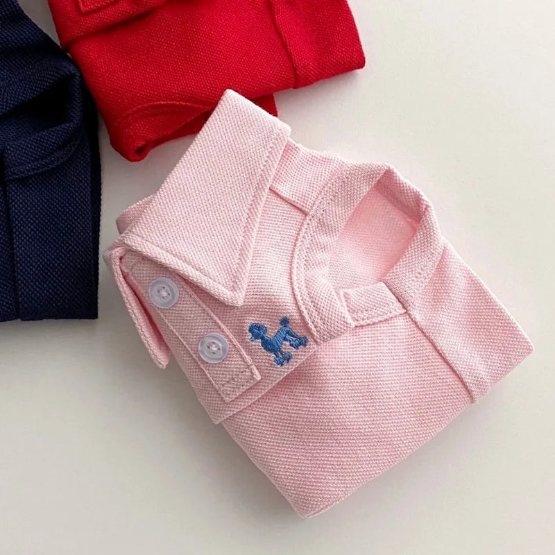 Soft Breathable Dog Polo – Summer Vest for Small & Medium Dogs