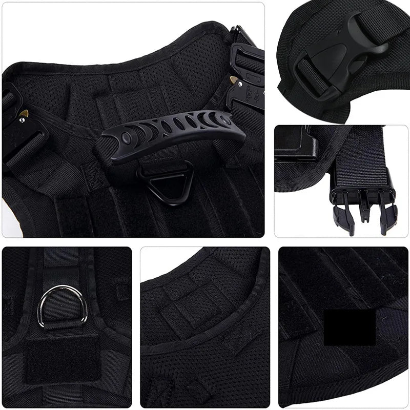 Tactical Dog Harness & Leash Set