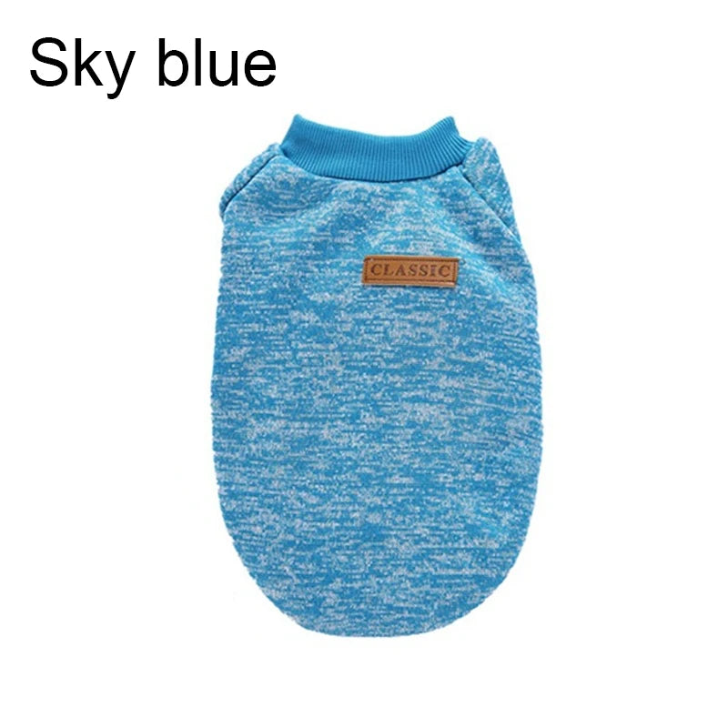 Winter Dog Coat – Warm Sweatshirt for Small Dogs