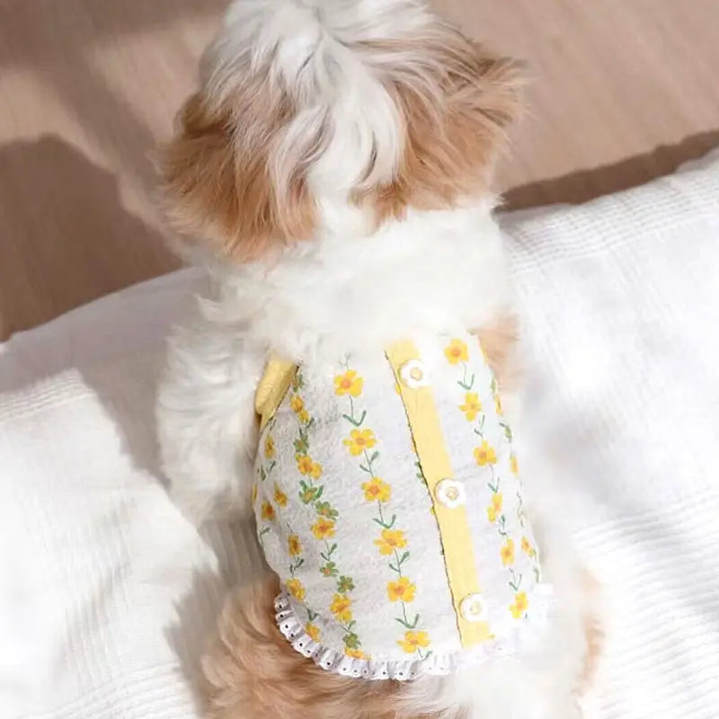 Summer Puppy Suspenders Vest – Cooling Dog Outfit