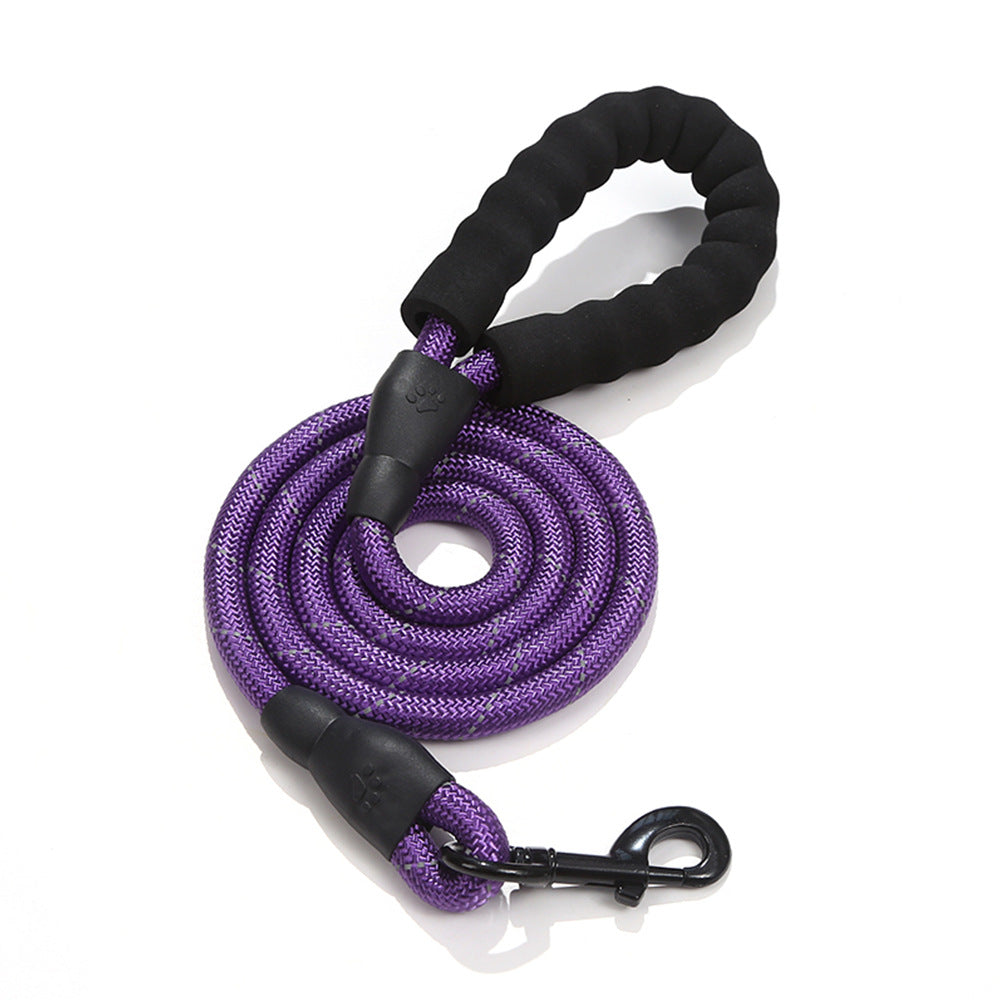 Strong Reflective Dog Leash – Adjustable for All Sizes