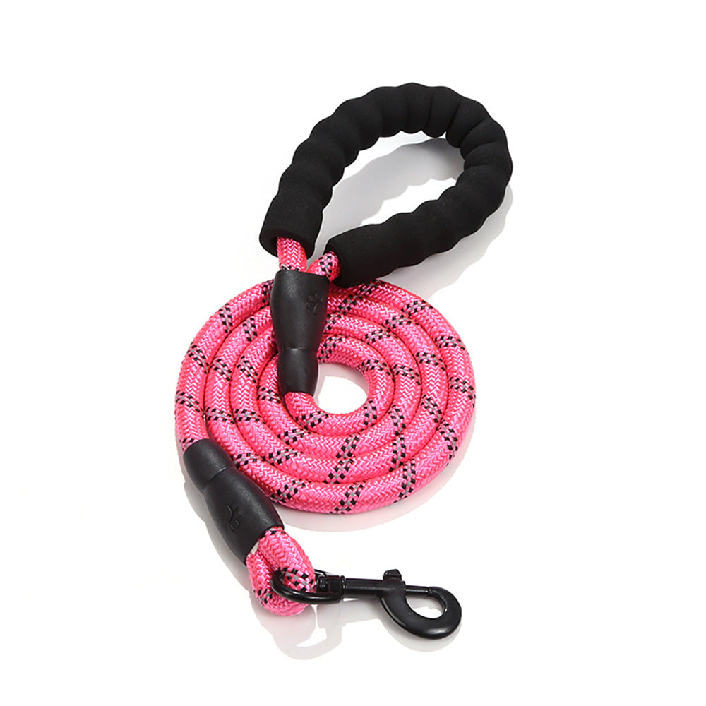 Strong Reflective Dog Leash – Adjustable for All Sizes