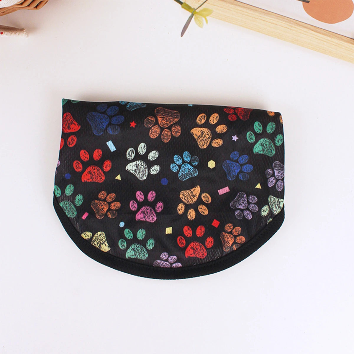 Footprint Print Dog Vest – Summer Breathable T-Shirt