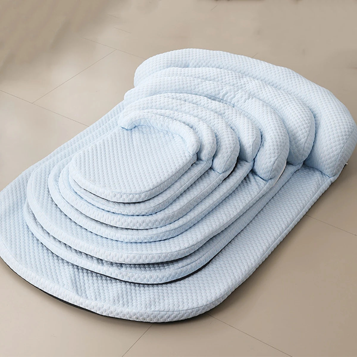 Breathable Cooling Dog & Cat Bed – Ice Silk Summer Cushion